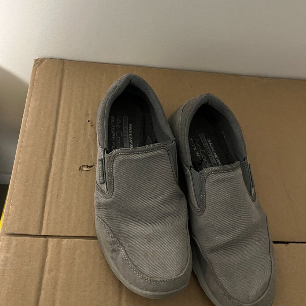 Skechers Men's Slip-ins Charcoal Gray Size 8 SN 66085 READ